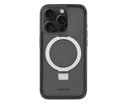 Etui / obudowa na smartfona Mobile Origin RingMag Case black do iPhone 15 Pro
